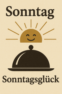 sonntag und sonntagsglück