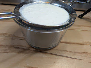 kefir abgeseiht