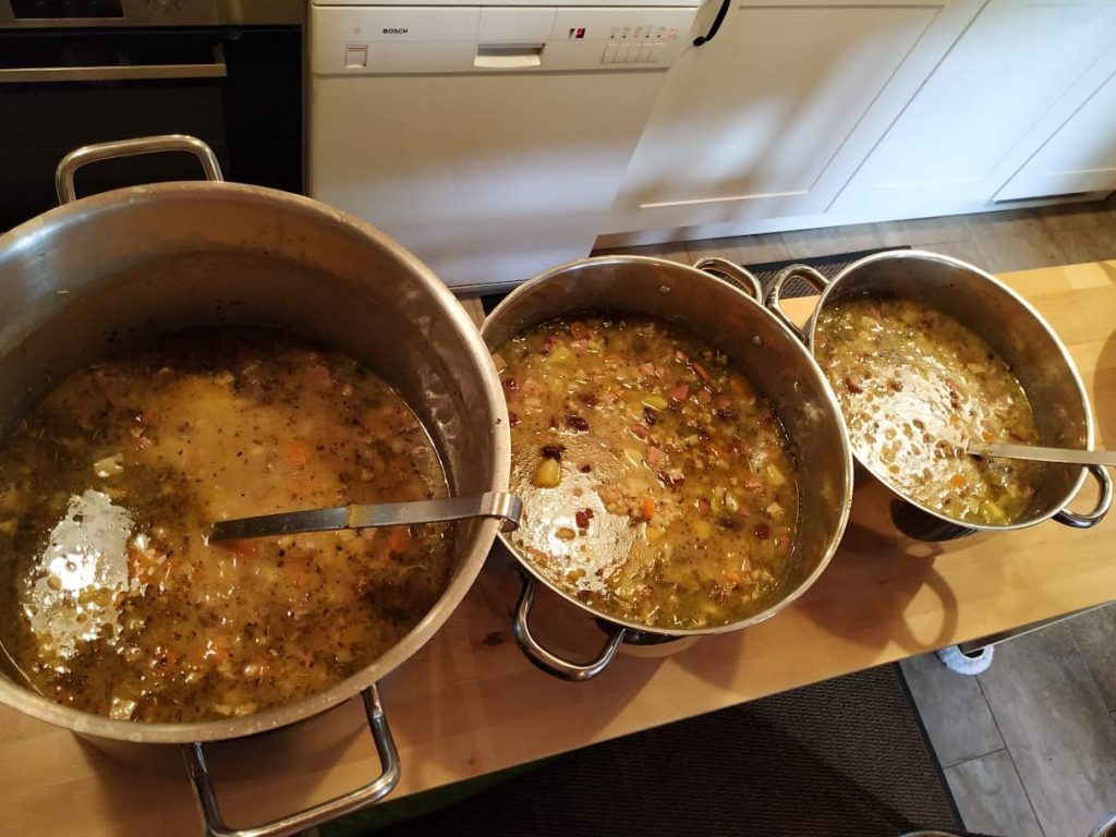 Ritschert große Mengen