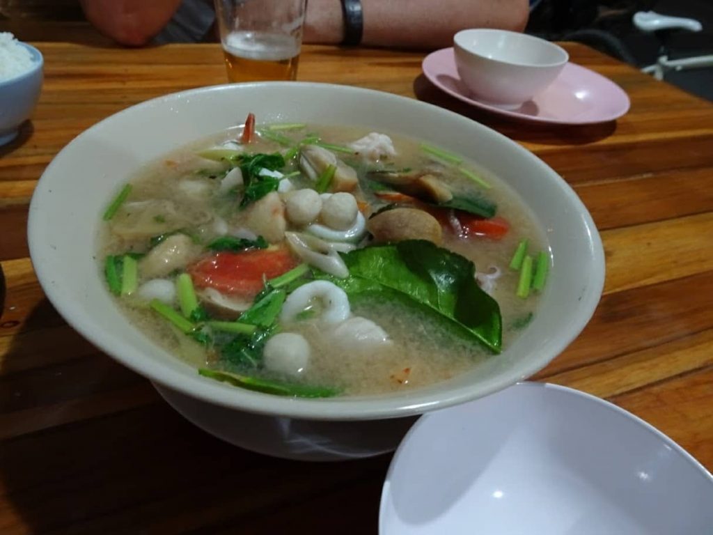 scharfe Thai Suppe