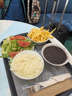 Schwarze Bohnen mir Reis