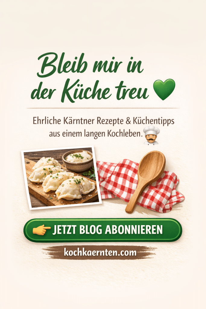 Blog abonnieren – ehrliche Kärntner Rezepte von Peterschmankerl
