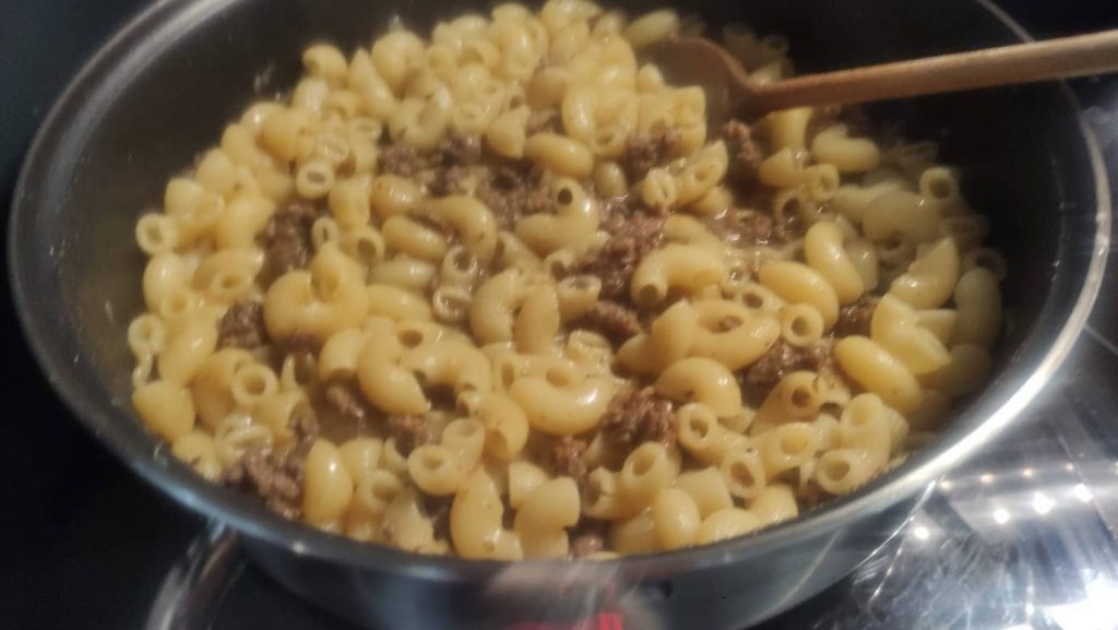 Hörnchennudeln mit Faschierten