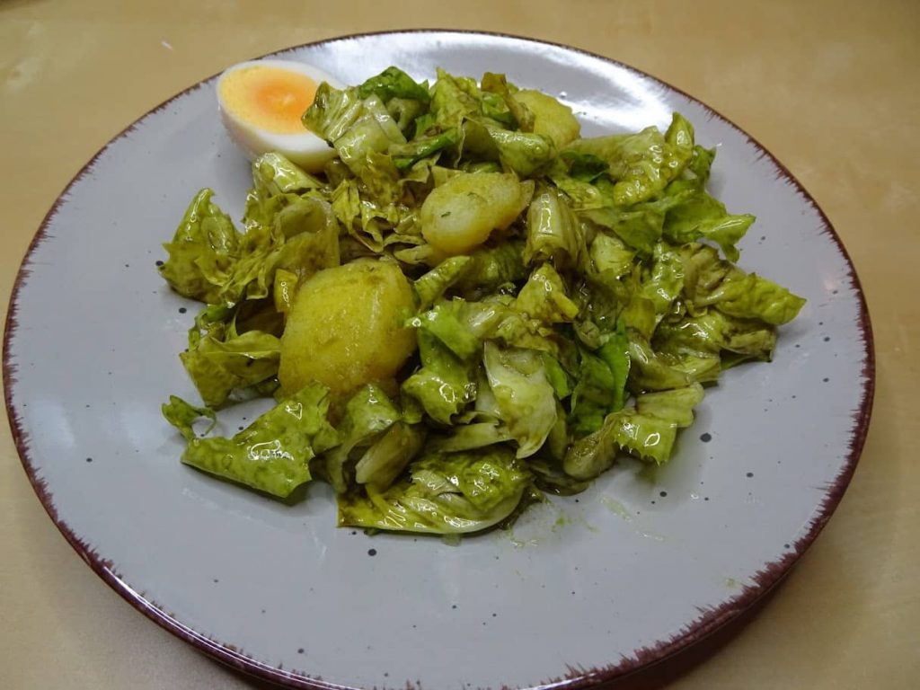 Salat mit Kernöl