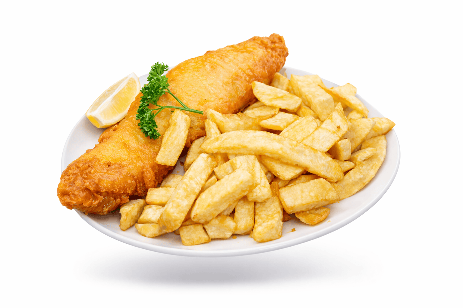 Fish and Chips mit knusprigem Backteig und groben Pommes, Rezept von Peters Schmankerl