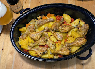 Griechisches Zitronenhuhn