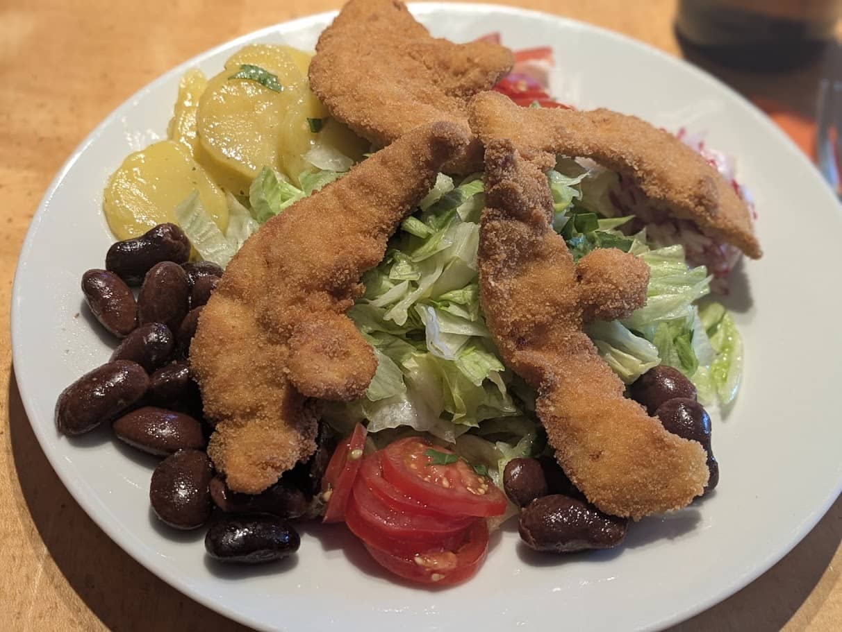 Backhendlsalat