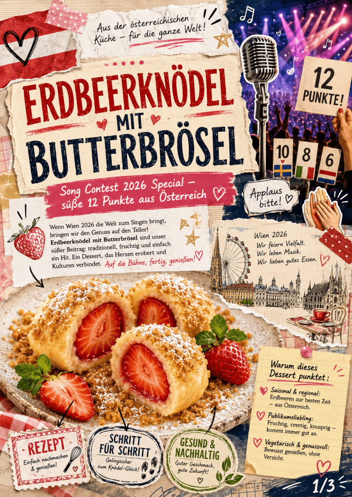 Erdbeerknödel