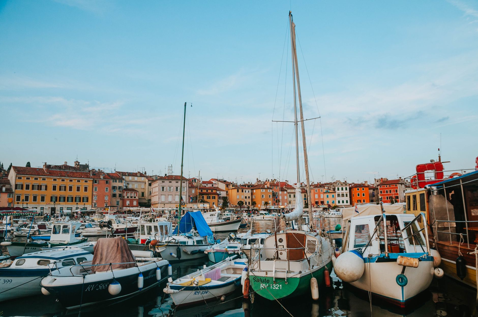boats in the marina