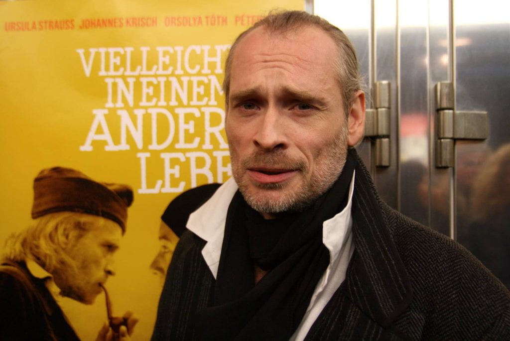 Johannes Krisch bei einer Filmpremiere im Wiener Gartenbaukino