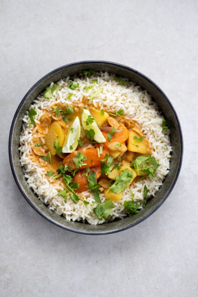 rice with vegetables