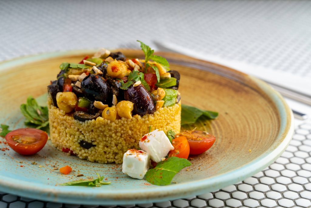 Couscous mit Gemüse nach marokkanischer Art