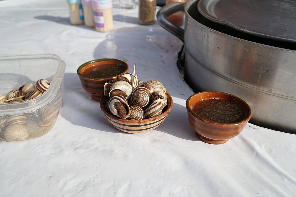 Babbouche – marokkanische Schnecken im Gewürzsud